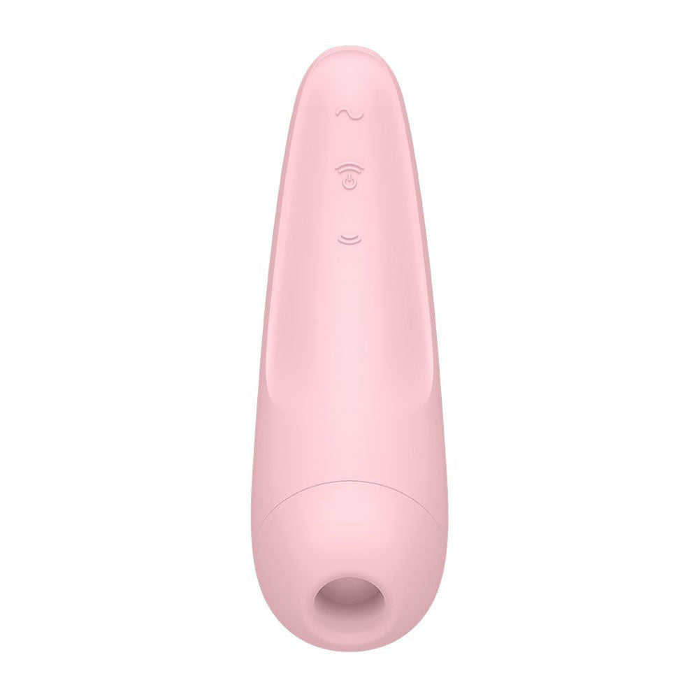 Vibrators, Sex Toy Kits and Sex Toys at Cloud9Adults - Satisfyer App Enabled Curvy 2 Plus Clitoral Massager Pink - Buy Sex Toys Online