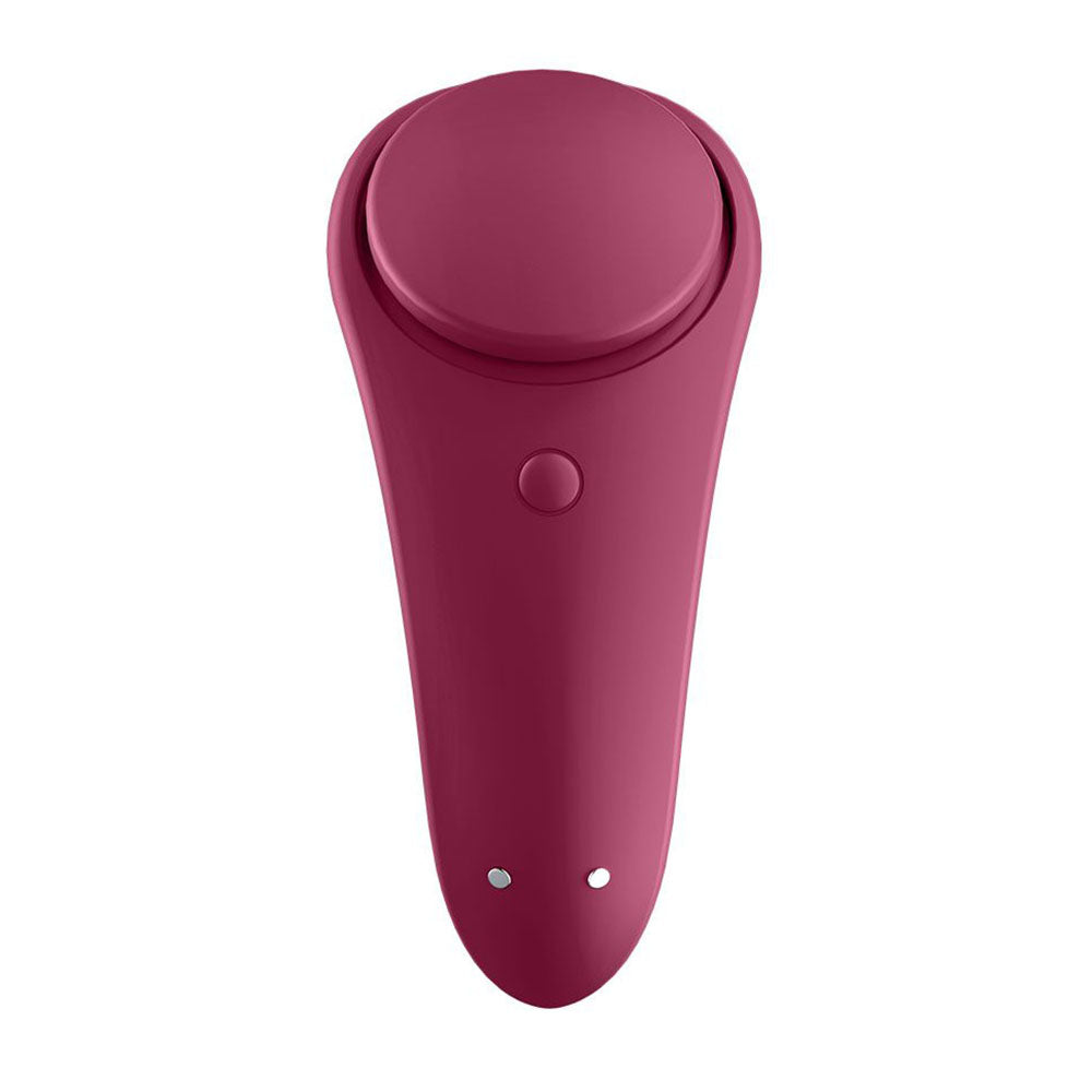 Vibrators, Sex Toy Kits and Sex Toys at Cloud9Adults - Satisfyer App Enabled Sexy Secret Panty Vibrator Wine Red - Buy Sex Toys Online