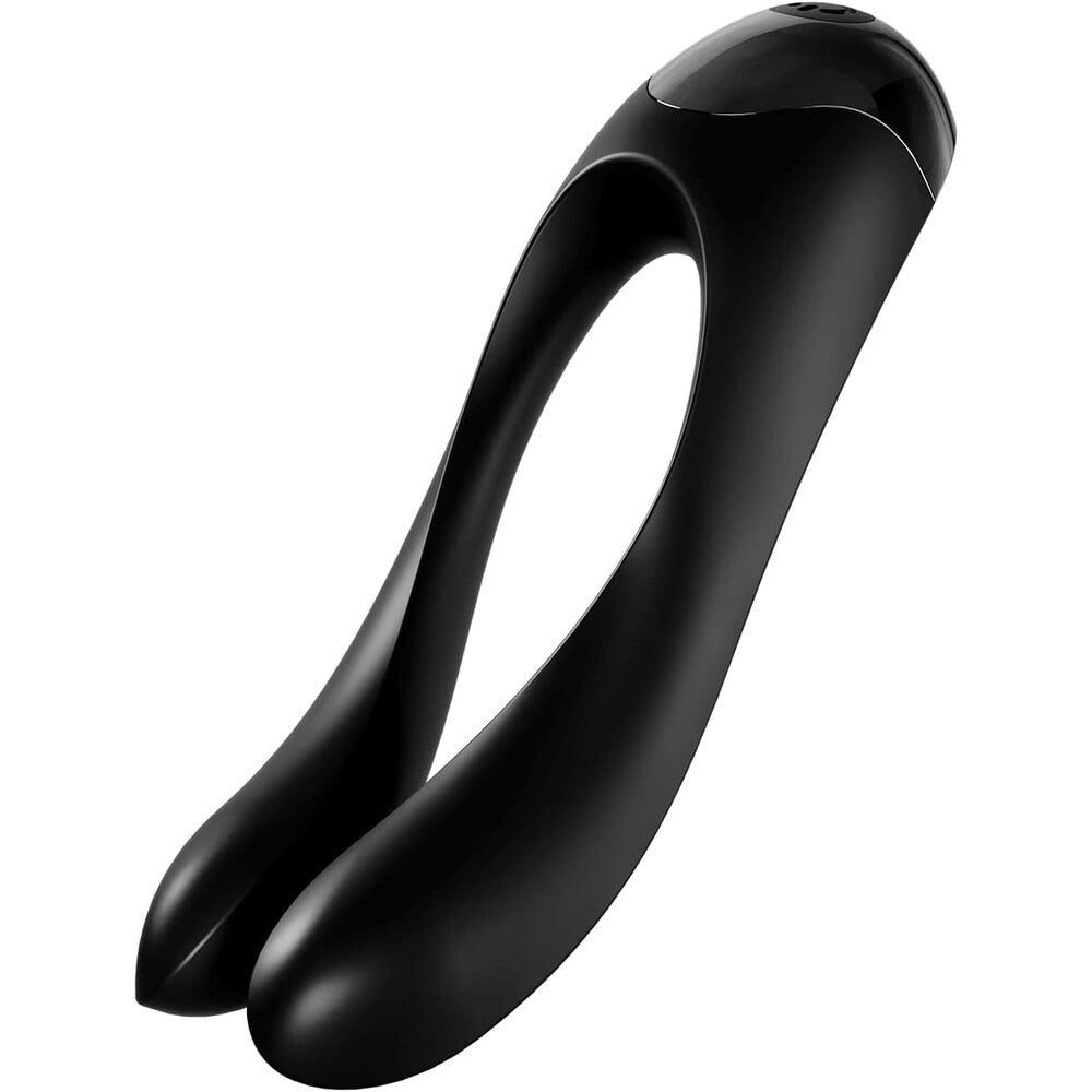 Vibrators, Sex Toy Kits and Sex Toys at Cloud9Adults - Satisfyer Candy Cane Finger Vibrator Black - Buy Sex Toys Online