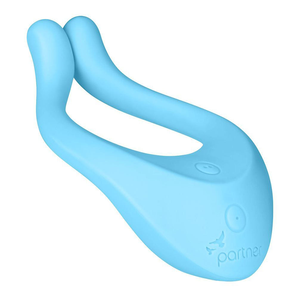 Vibrators, Sex Toy Kits and Sex Toys at Cloud9Adults - Satisfyer Partner Multifun 1 Endless Love Light Blue - Buy Sex Toys Online