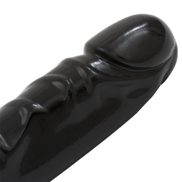 Vibrators, Sex Toy Kits and Sex Toys at Cloud9Adults - Jr Veined Double Header 12 Inch Bender Dong Black - Buy Sex Toys Online