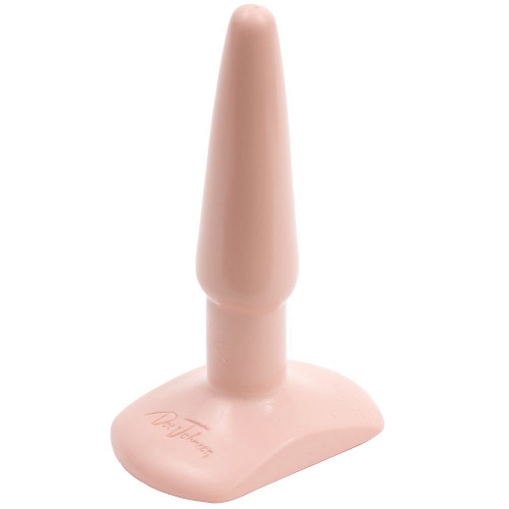 Vibrators, Sex Toy Kits and Sex Toys at Cloud9Adults - Classic Smooth Butt Plug Small Flesh Pink - Buy Sex Toys Online