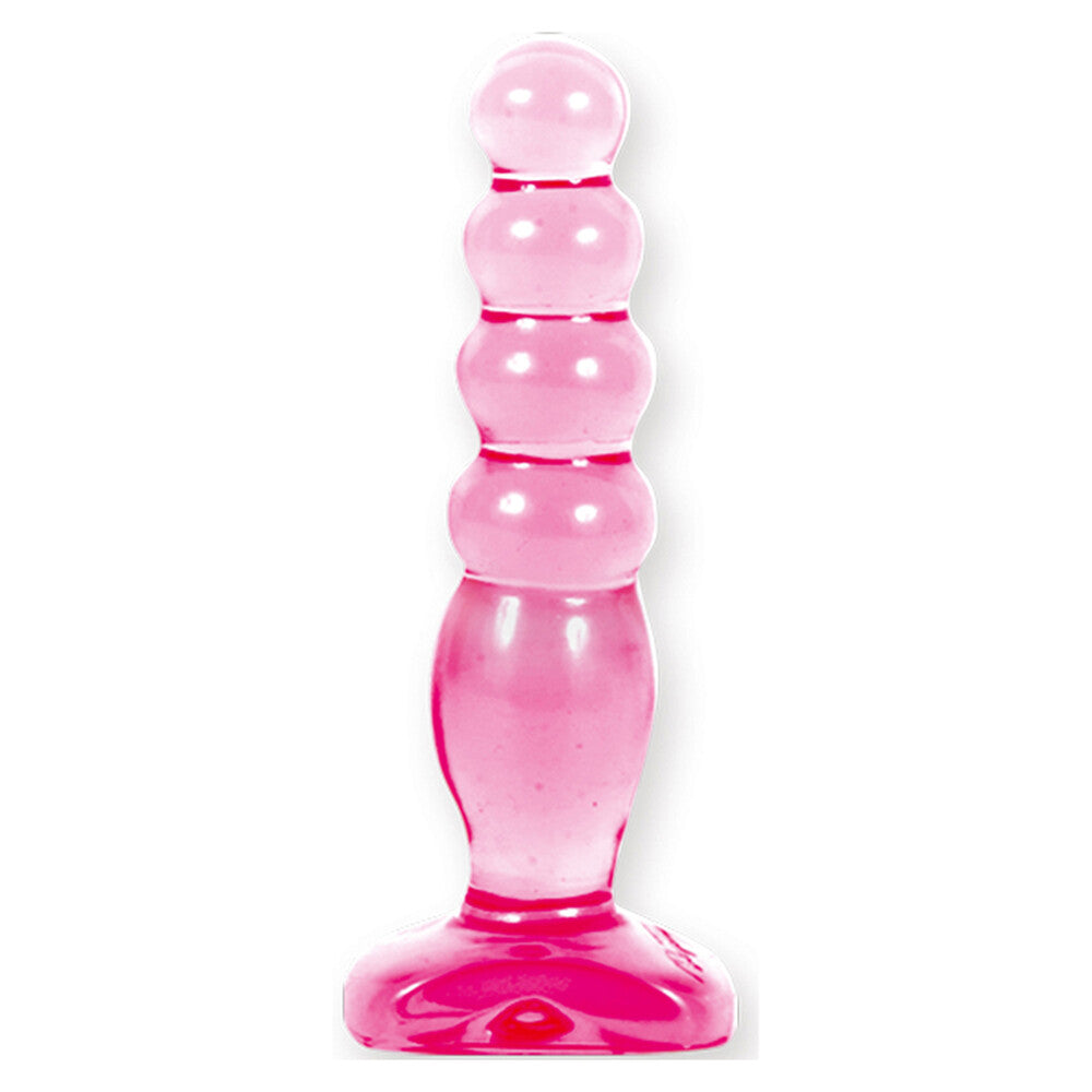 Vibrators, Sex Toy Kits and Sex Toys at Cloud9Adults - Crystal Jellies Anal Delight Butt Plug Pink - Buy Sex Toys Online