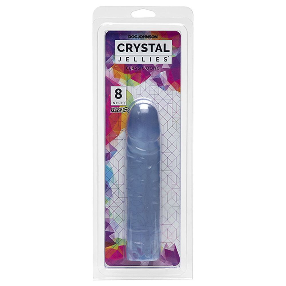 Vibrators, Sex Toy Kits and Sex Toys at Cloud9Adults - Crystal Jellies 8 Inch Dong Clear - Buy Sex Toys Online