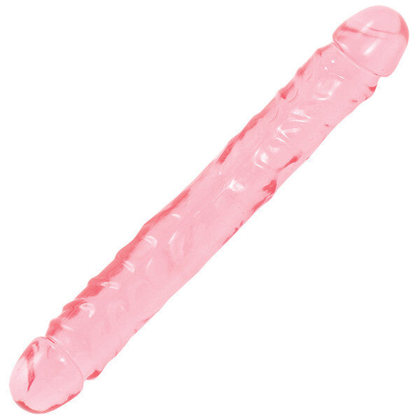 Vibrators, Sex Toy Kits and Sex Toys at Cloud9Adults - Crystal Jellies 12 Inch Double Dong - Buy Sex Toys Online