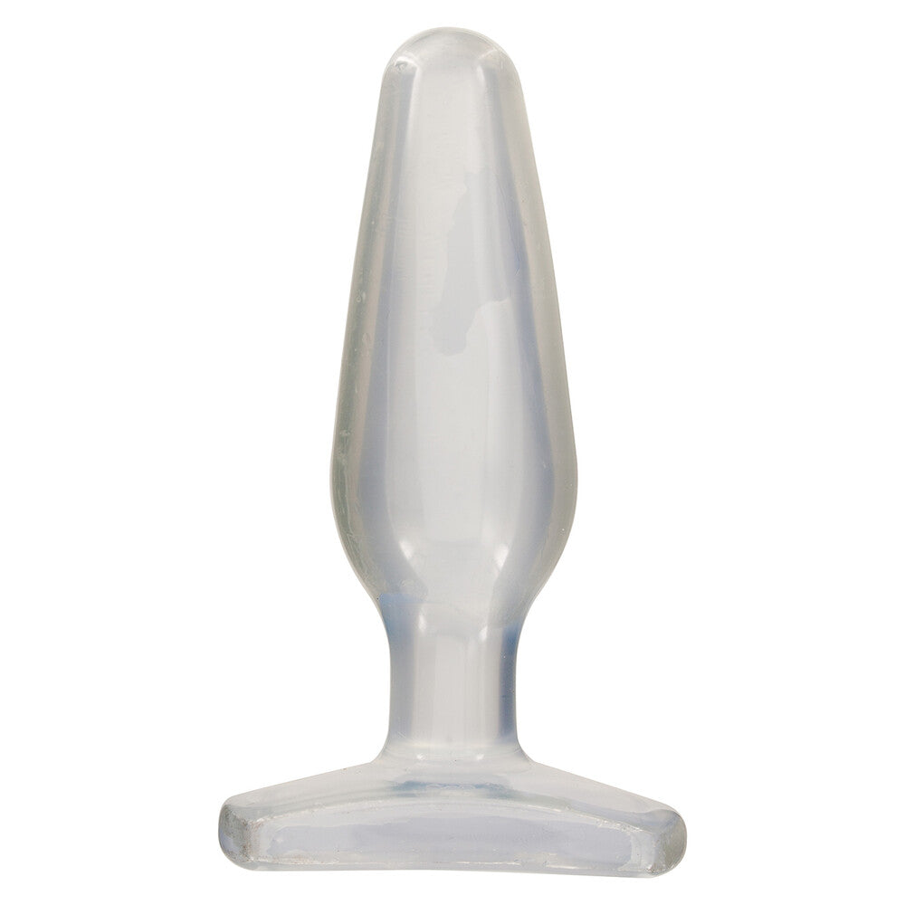 Vibrators, Sex Toy Kits and Sex Toys at Cloud9Adults - Crystal Jellies Medium Butt Plug Clear - Buy Sex Toys Online