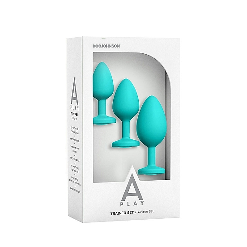 Vibrators, Sex Toy Kits and Sex Toys at Cloud9Adults - A Play Silicone Trainer 3 Piece Set - Buy Sex Toys Online