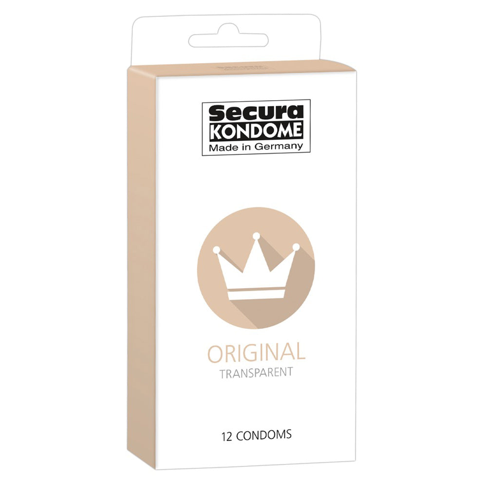 Vibrators, Sex Toy Kits and Sex Toys at Cloud9Adults - Secura Kondome Original Transparent x12 Condoms - Buy Sex Toys Online