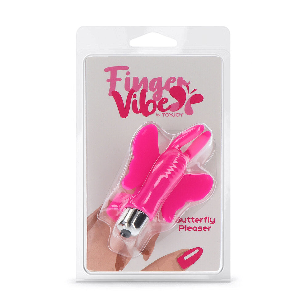 Vibrators, Sex Toy Kits and Sex Toys at Cloud9Adults - ToyJoy Butterfly Pleaser Finger Vibe - Buy Sex Toys Online