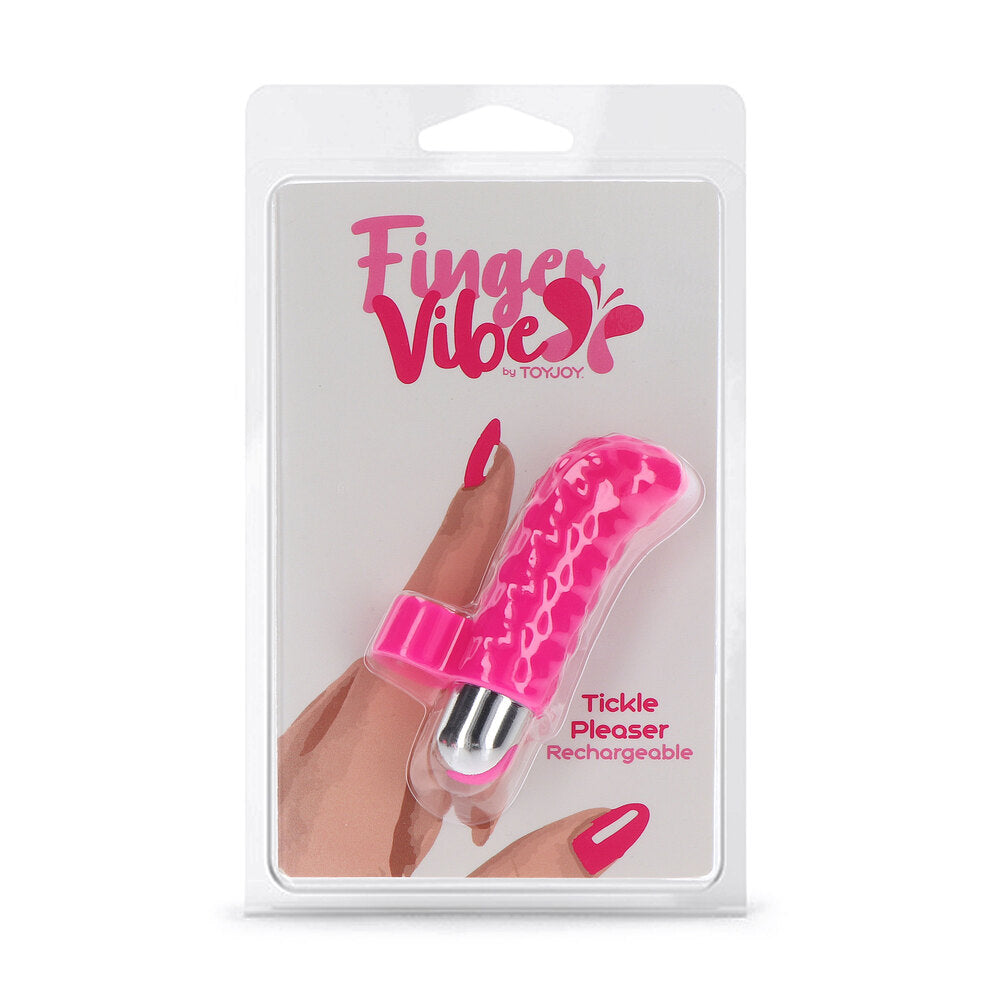 Vibrators, Sex Toy Kits and Sex Toys at Cloud9Adults - ToyJoy Tickle Pleaser Rechargeable Finger Vibe - Buy Sex Toys Online