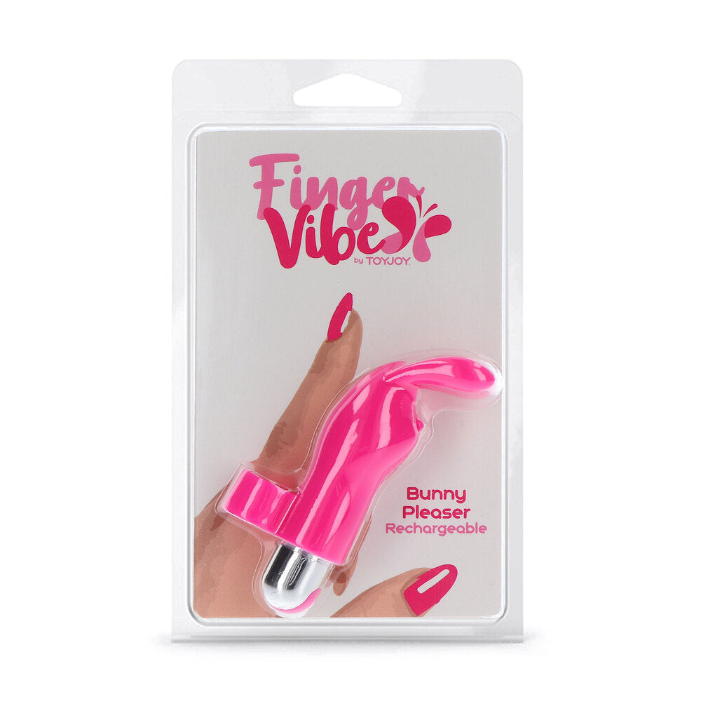 Vibrators, Sex Toy Kits and Sex Toys at Cloud9Adults - ToyJoy Bunny Pleaser Rechargeable Finger Vibe - Buy Sex Toys Online