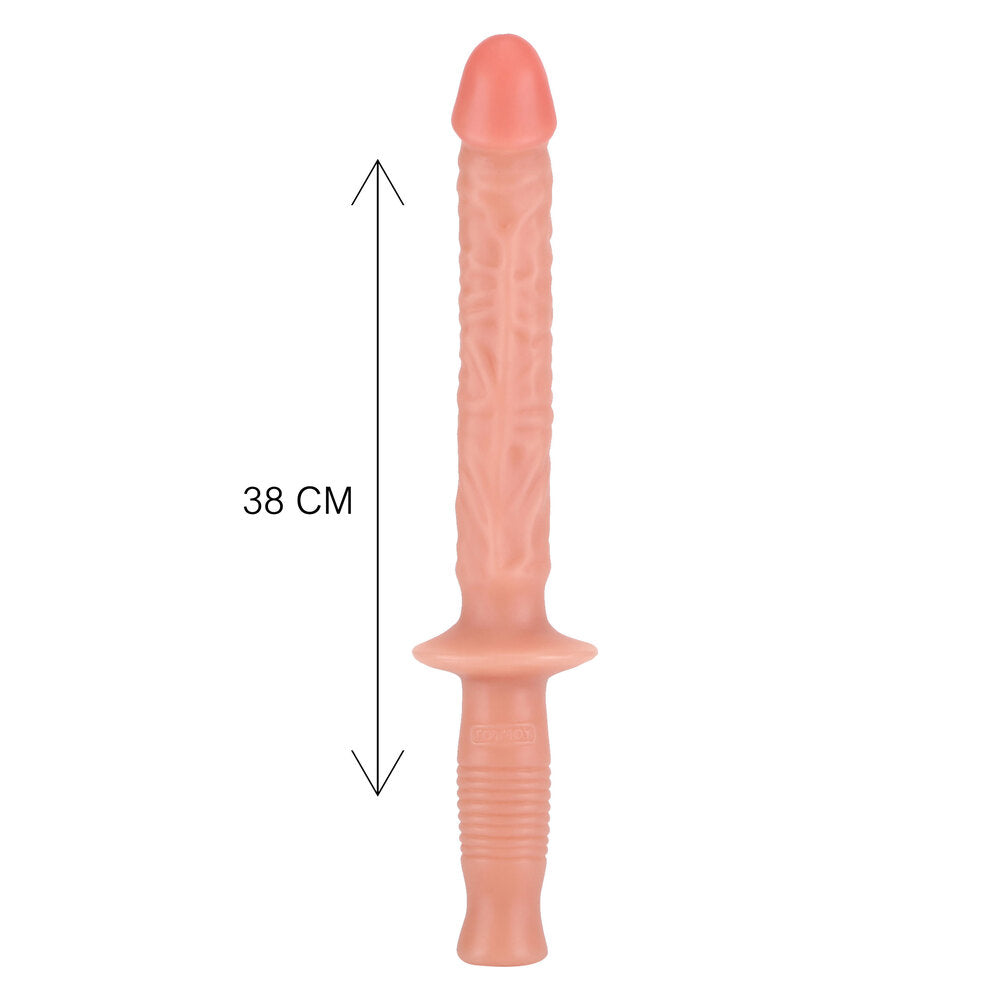 Vibrators, Sex Toy Kits and Sex Toys at Cloud9Adults - ToyJoy The Manhandler 14.5 Inch Flesh Pink - Buy Sex Toys Online