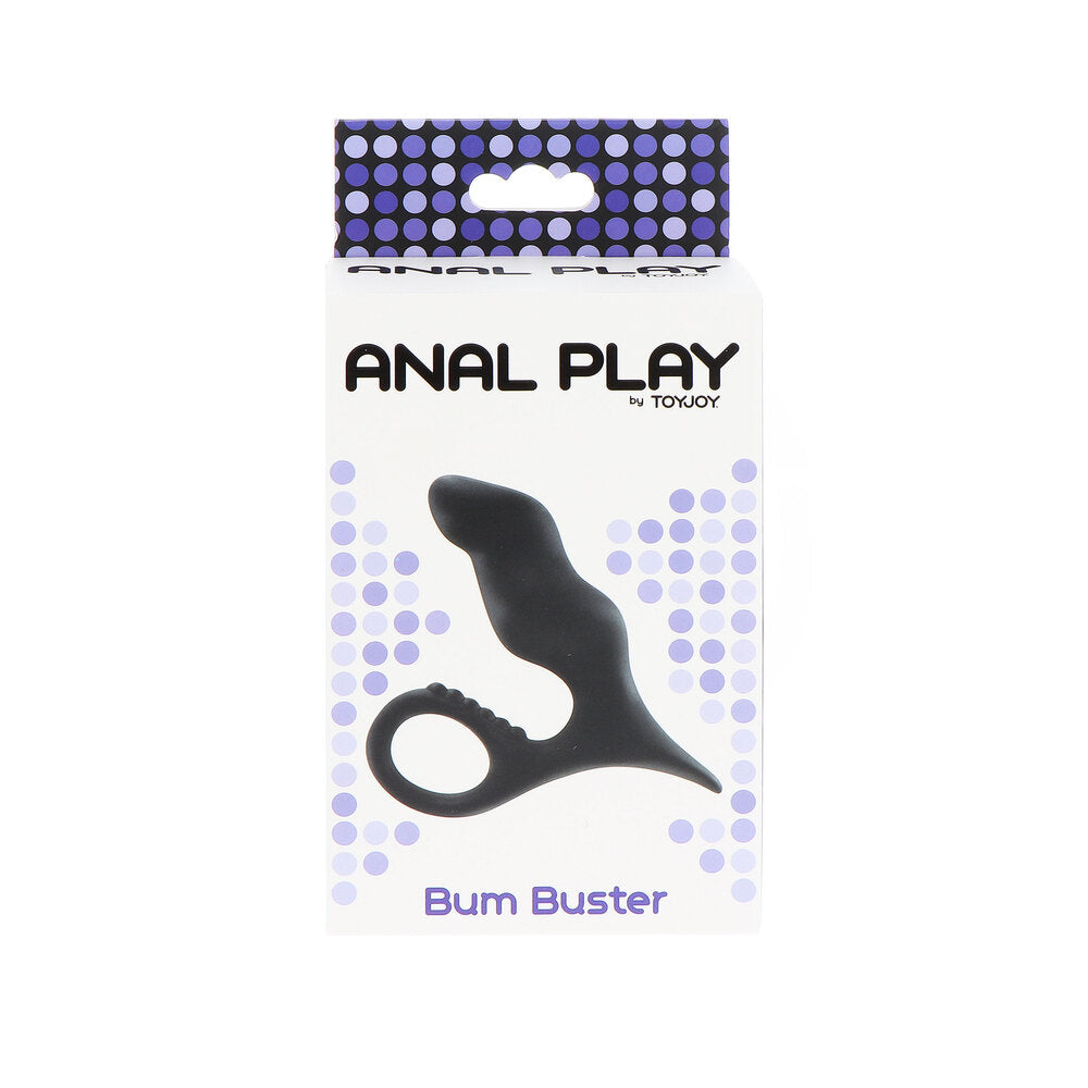 Vibrators, Sex Toy Kits and Sex Toys at Cloud9Adults - ToyJoy Anal Play Bum Buster Prostate Massager Black - Buy Sex Toys Online