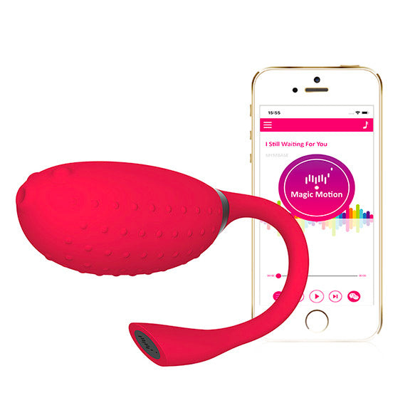 Vibrators, Sex Toy Kits and Sex Toys at Cloud9Adults - Magic Motion Fugu Red Clitoral Vibe Remote Control - Buy Sex Toys Online