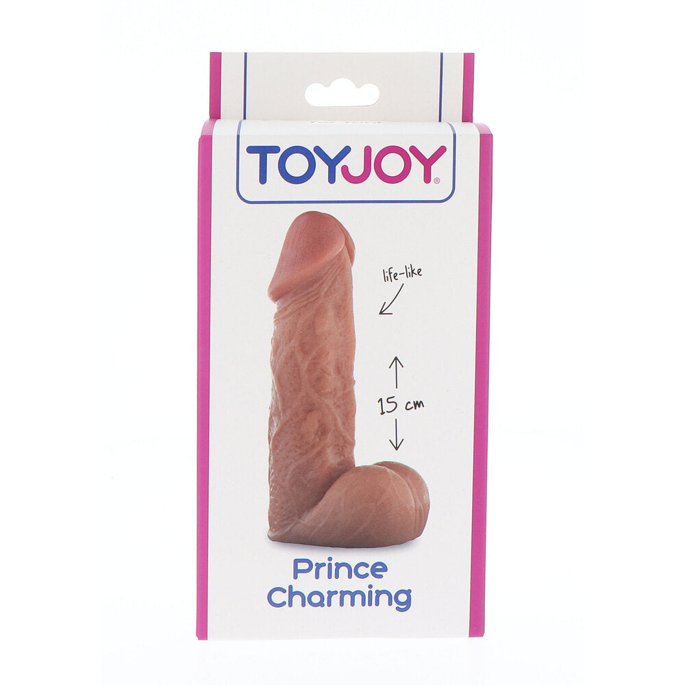 Vibrators, Sex Toy Kits and Sex Toys at Cloud9Adults - ToyJoy Prince Charming Life Like 15cm Dildo - Buy Sex Toys Online