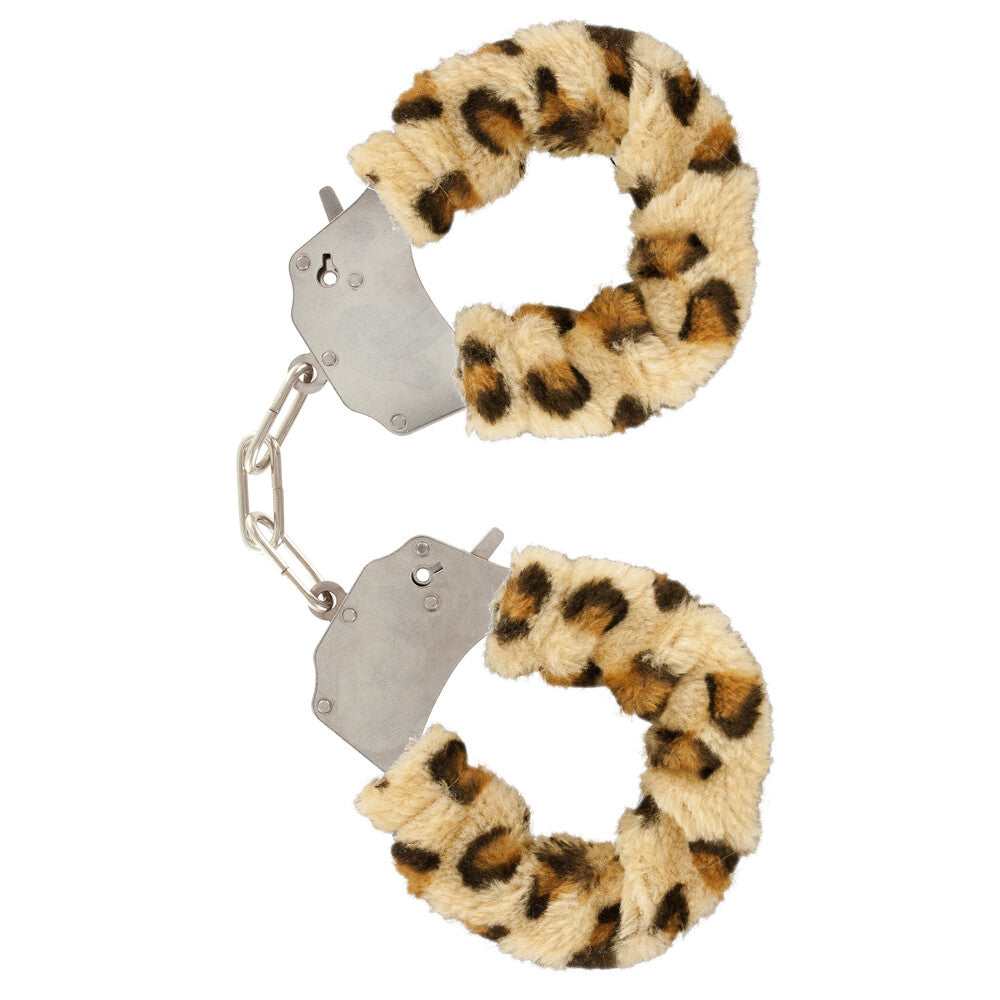 Vibrators, Sex Toy Kits and Sex Toys at Cloud9Adults - ToyJoy Furry Fun Wrist Cuffs Leopard - Buy Sex Toys Online