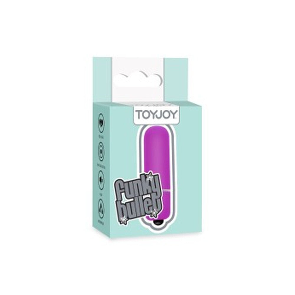 Vibrators, Sex Toy Kits and Sex Toys at Cloud9Adults - ToyJoy Funky Bullet Purple - Buy Sex Toys Online