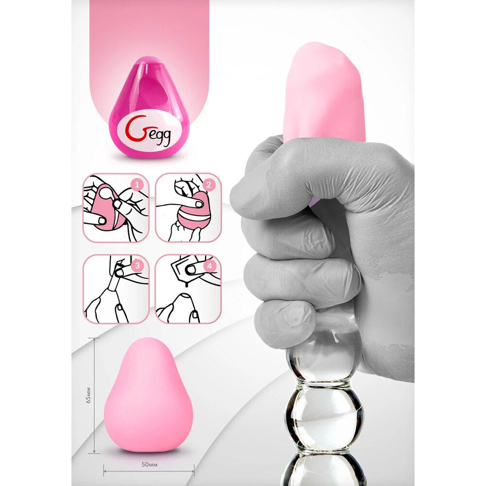 Vibrators, Sex Toy Kits and Sex Toys at Cloud9Adults - GEgg Masturbator Pink - Buy Sex Toys Online