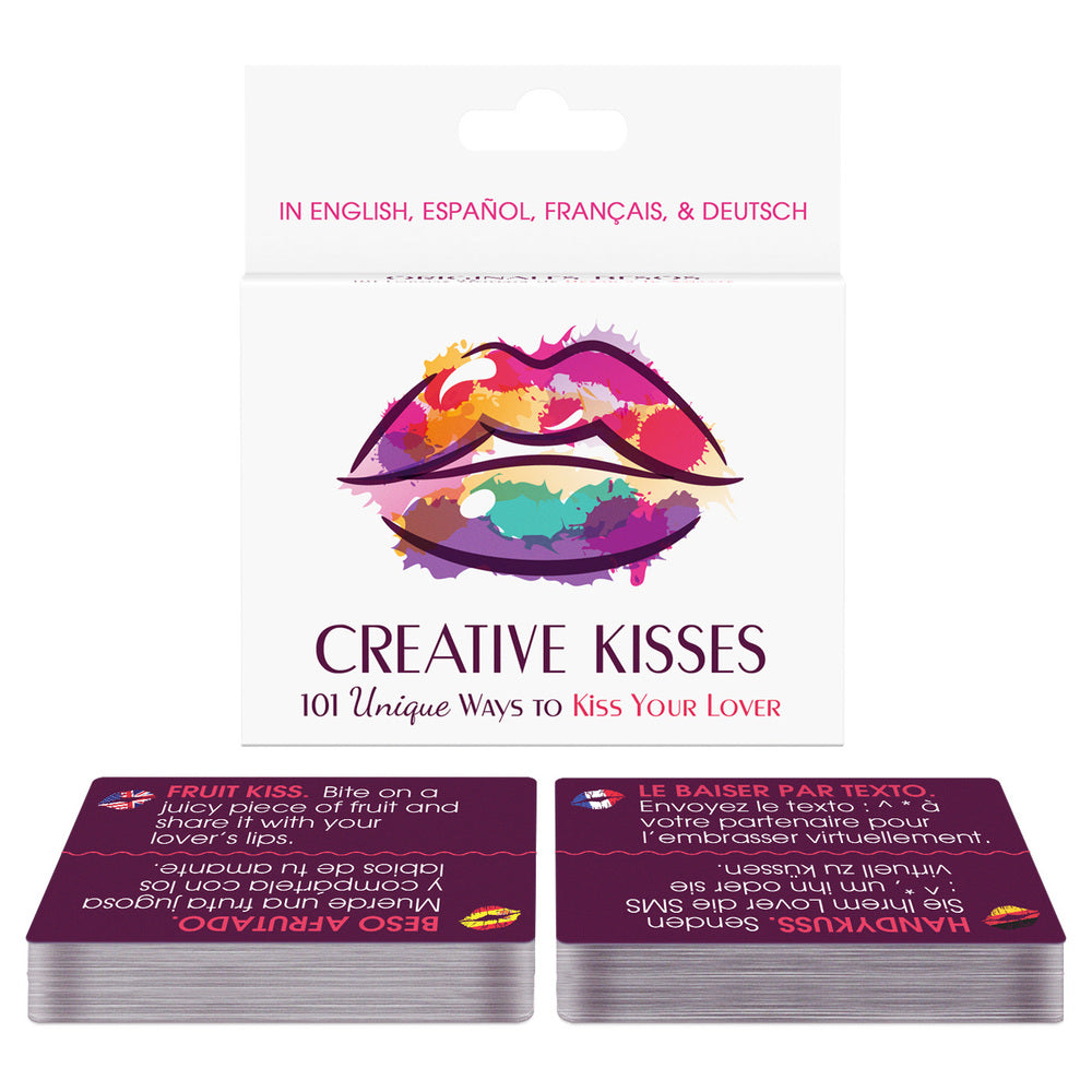 Vibrators, Sex Toy Kits and Sex Toys at Cloud9Adults - Creative Kisses Card Game - Buy Sex Toys Online