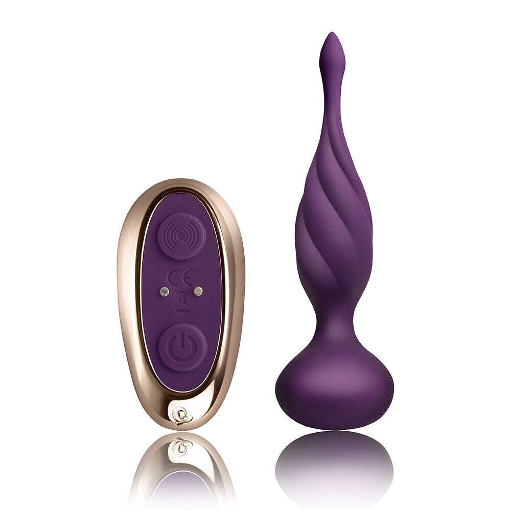 Vibrators, Sex Toy Kits and Sex Toys at Cloud9Adults - Rocks Off Petite Sensations Discover Butt Plug Purple - Buy Sex Toys Online