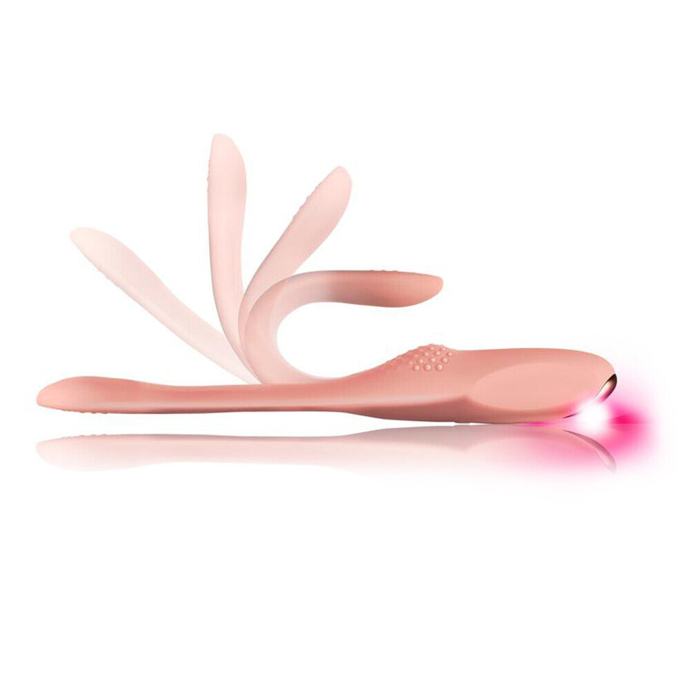 Vibrators, Sex Toy Kits and Sex Toys at Cloud9Adults - Rocks Off Two Vibe Pink Ultimate Flexible Pleasure Vibe - Buy Sex Toys Online