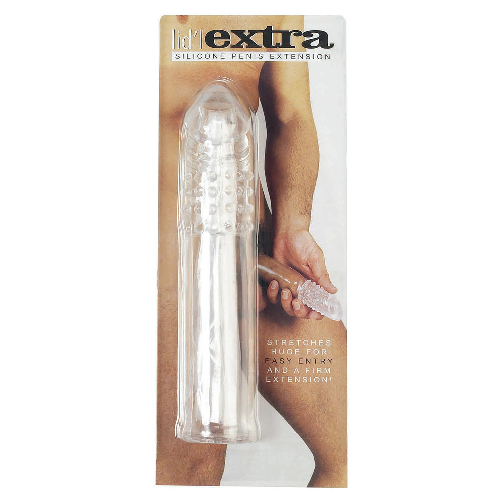 Vibrators, Sex Toy Kits and Sex Toys at Cloud9Adults - Lidl Extra Clear Soft Penis Extension - Buy Sex Toys Online