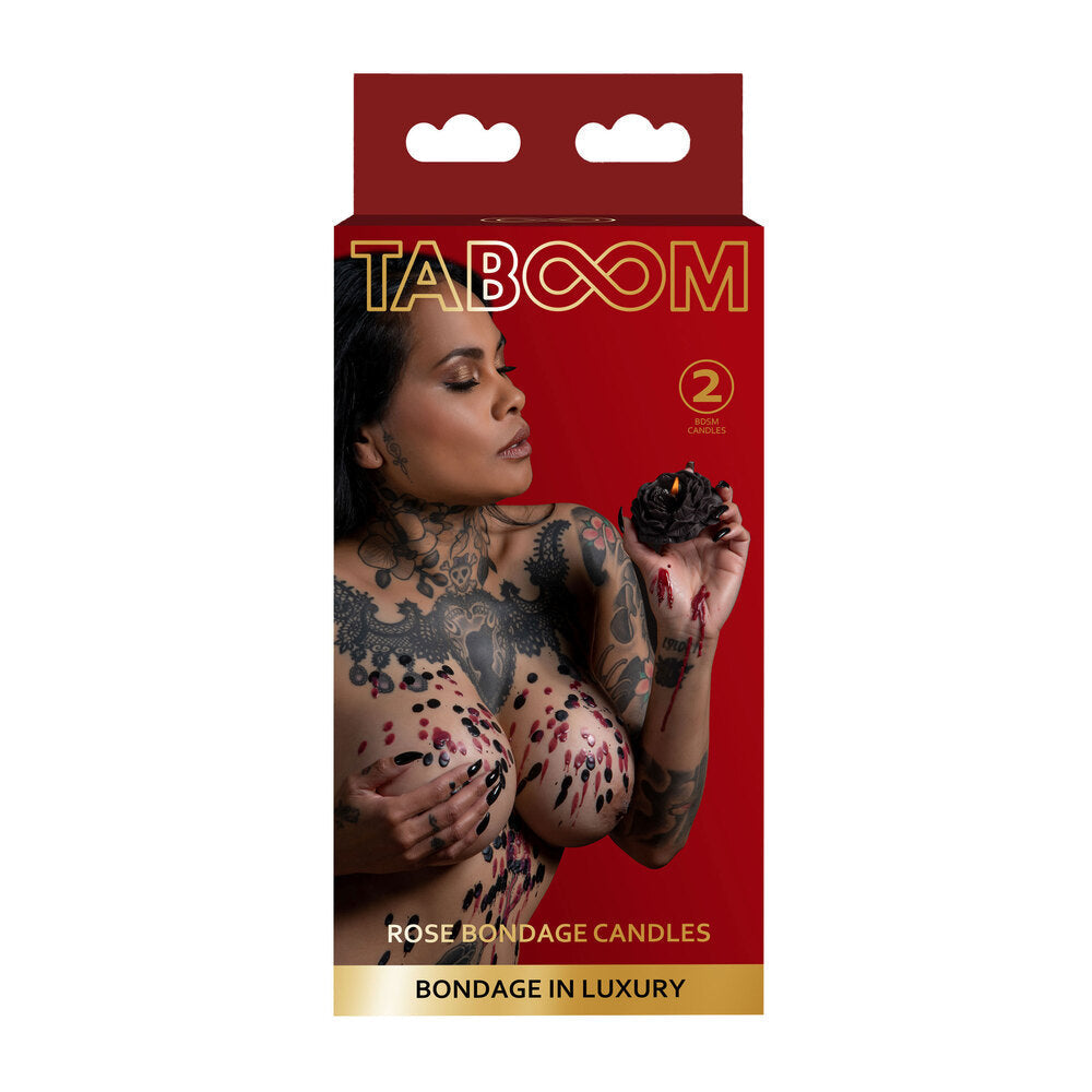 Vibrators, Sex Toy Kits and Sex Toys at Cloud9Adults - Taboom 2 Rose Bondage Candles - Buy Sex Toys Online