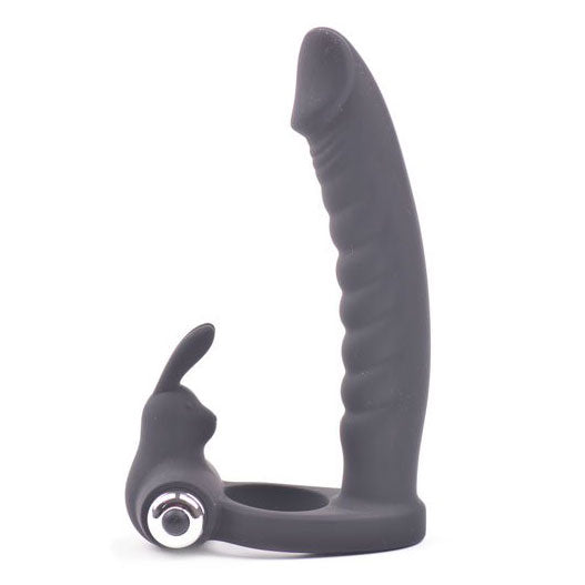 Vibrators, Sex Toy Kits and Sex Toys at Cloud9Adults - Fun Bunny Teaser Vibrating Rabbit Cock Ring Black - Buy Sex Toys Online