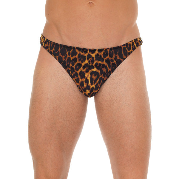 Vibrators, Sex Toy Kits and Sex Toys at Cloud9Adults - Mens Leopard Print GString - Buy Sex Toys Online