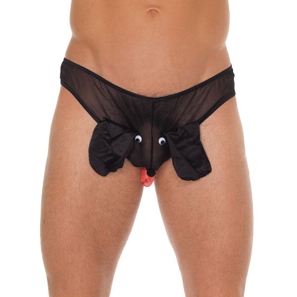 Vibrators, Sex Toy Kits and Sex Toys at Cloud9Adults - Mens Black Animal Pouch - Buy Sex Toys Online