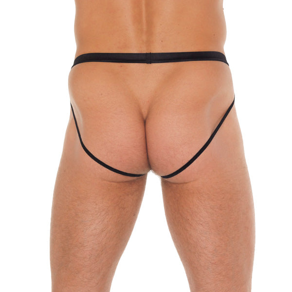 Vibrators, Sex Toy Kits and Sex Toys at Cloud9Adults - Mens Black Pouch With Jockstraps - Buy Sex Toys Online