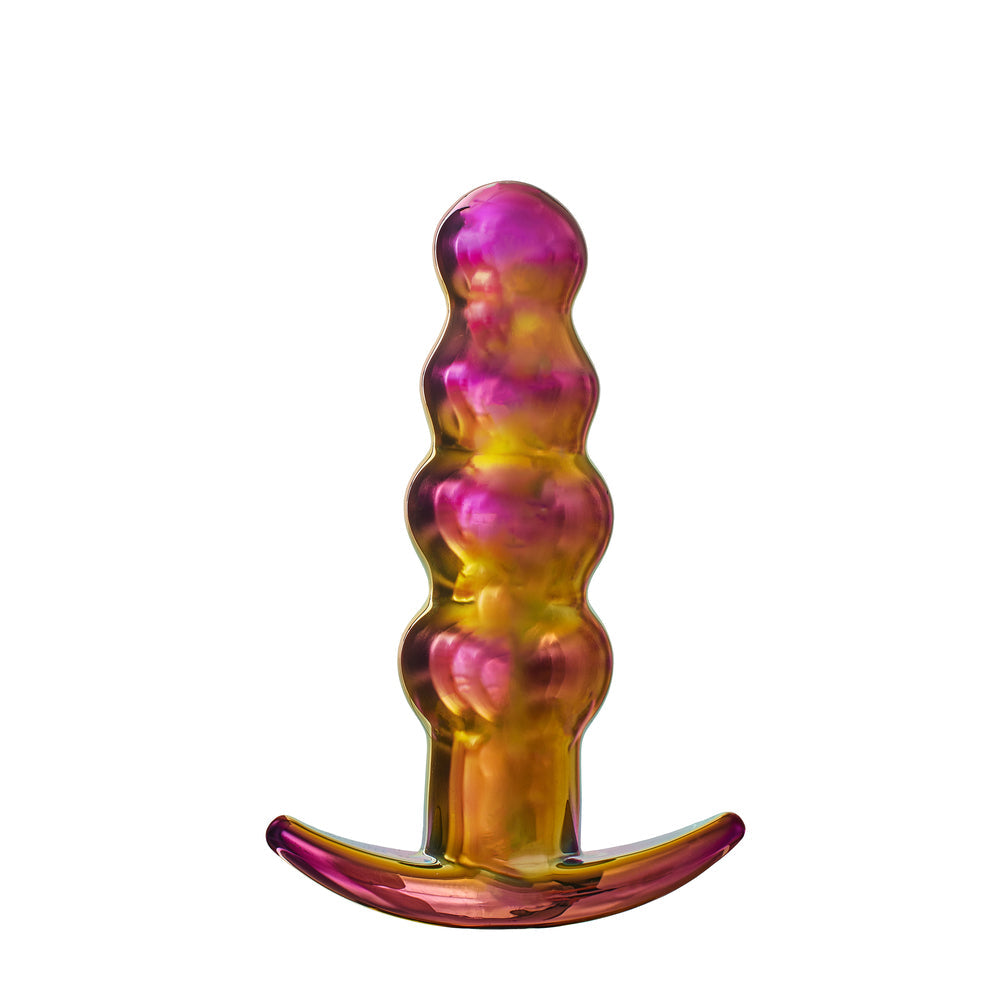 Vibrators, Sex Toy Kits and Sex Toys at Cloud9Adults - Glamour Glass Remote Control Beaded Butt Plug - Buy Sex Toys Online