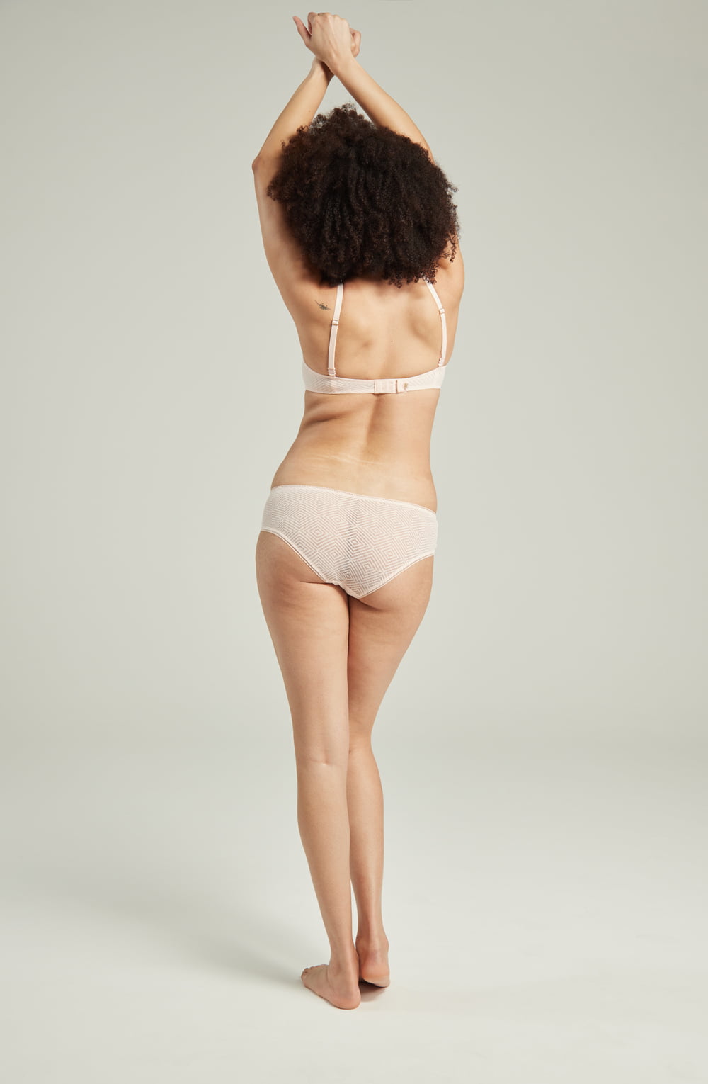 Vibrators, Sex Toy Kits and Sex Toys at Cloud9Adults - The Sheer Deco Lift Balcony Bra Blush Pink Up to GG Cup - Buy Sex Toys Online