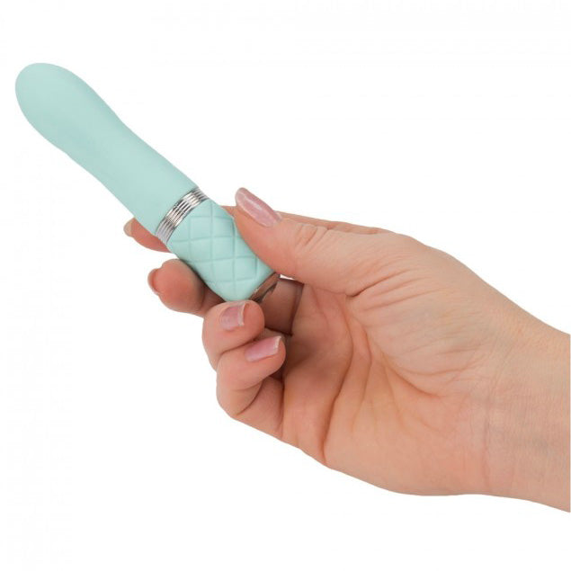 Vibrators, Sex Toy Kits and Sex Toys at Cloud9Adults - Pillow Talk Flirty Rechargeable Bullet Teal - Buy Sex Toys Online