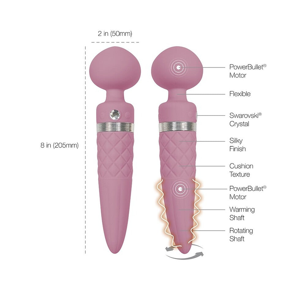 Vibrators, Sex Toy Kits and Sex Toys at Cloud9Adults - Pillow Talk Sultray Wand Massager - Buy Sex Toys Online