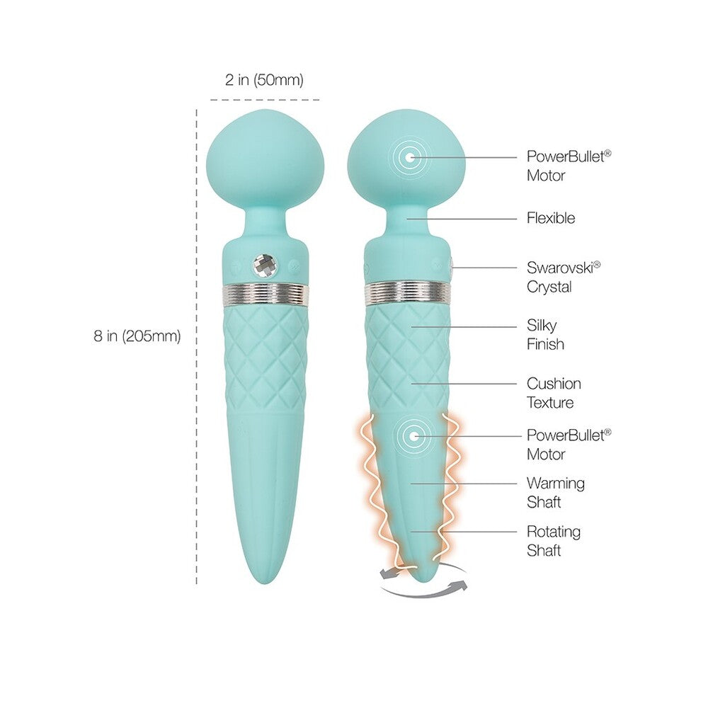 Vibrators, Sex Toy Kits and Sex Toys at Cloud9Adults - Pillow Talk Sultry Wand Massager - Buy Sex Toys Online