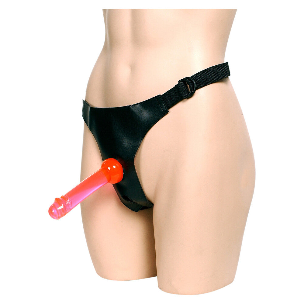 Vibrators, Sex Toy Kits and Sex Toys at Cloud9Adults - Crotchless Strap On Harness With 2 Dongs - Buy Sex Toys Online