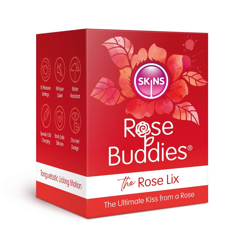 Vibrators, Sex Toy Kits and Sex Toys at Cloud9Adults - Skins Rose Buddies The Rose Flix Clitoral Massager Red - Buy Sex Toys Online