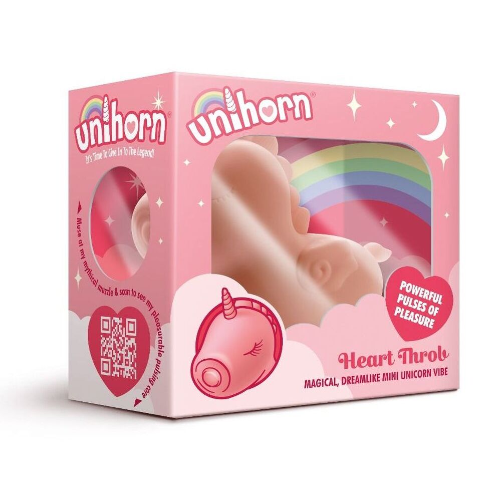 Vibrators, Sex Toy Kits and Sex Toys at Cloud9Adults - Unihorn Heart Throb Pulsating Unicorn Vibe - Buy Sex Toys Online