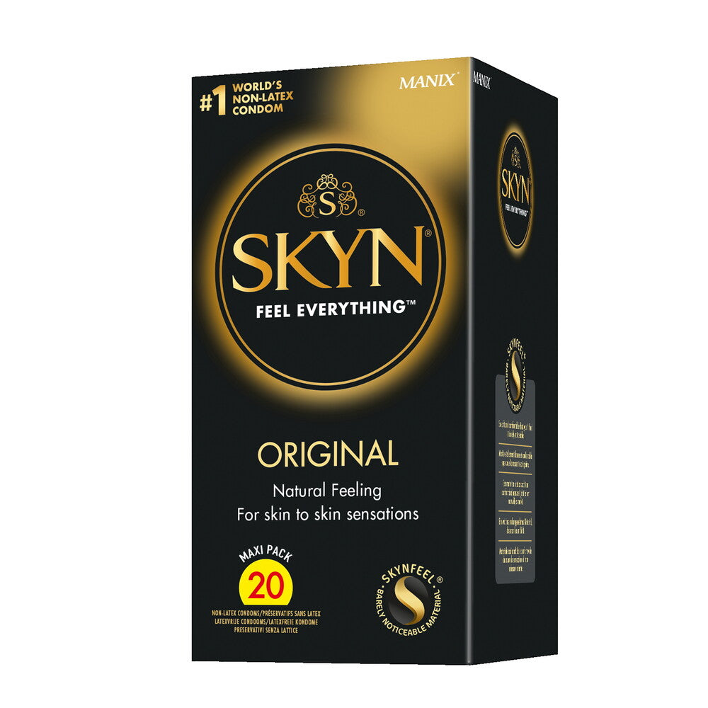 Vibrators, Sex Toy Kits and Sex Toys at Cloud9Adults - SKYN Latex Free Condoms Original 20 Pack - Buy Sex Toys Online