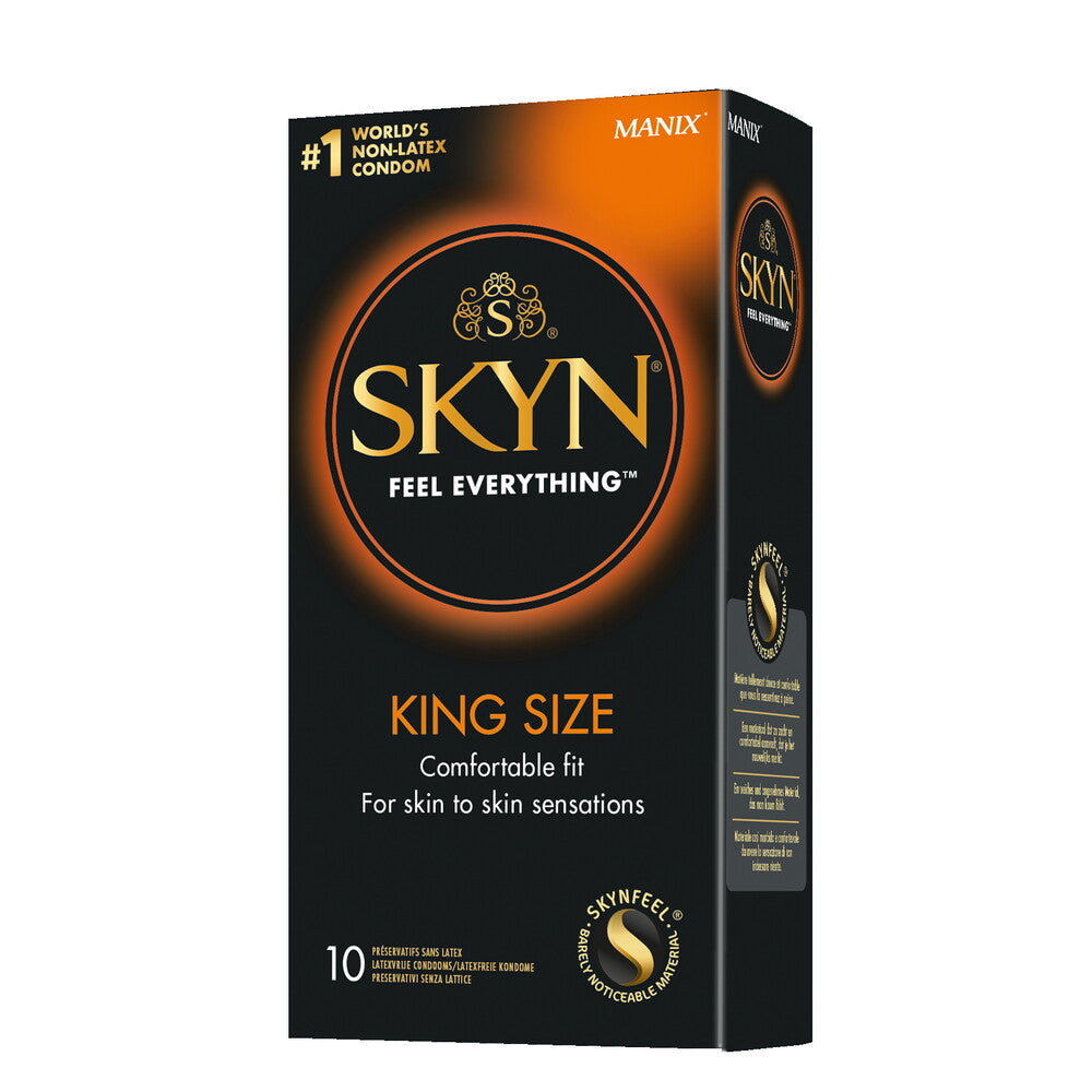Vibrators, Sex Toy Kits and Sex Toys at Cloud9Adults - SKYN Latex Free Condoms King Size 10 Pack - Buy Sex Toys Online