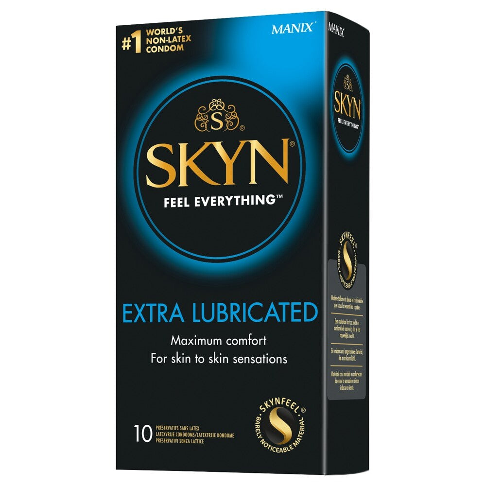 Vibrators, Sex Toy Kits and Sex Toys at Cloud9Adults - SKYN Latex Free Condoms Extra Lubricated 10 Pack - Buy Sex Toys Online