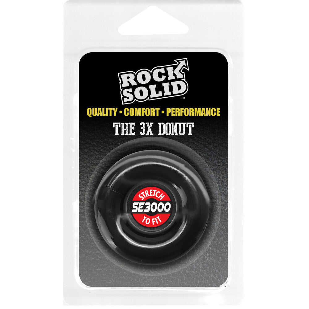 Vibrators, Sex Toy Kits and Sex Toys at Cloud9Adults - Rock Solid The Donut 3X Cock Ring - Buy Sex Toys Online