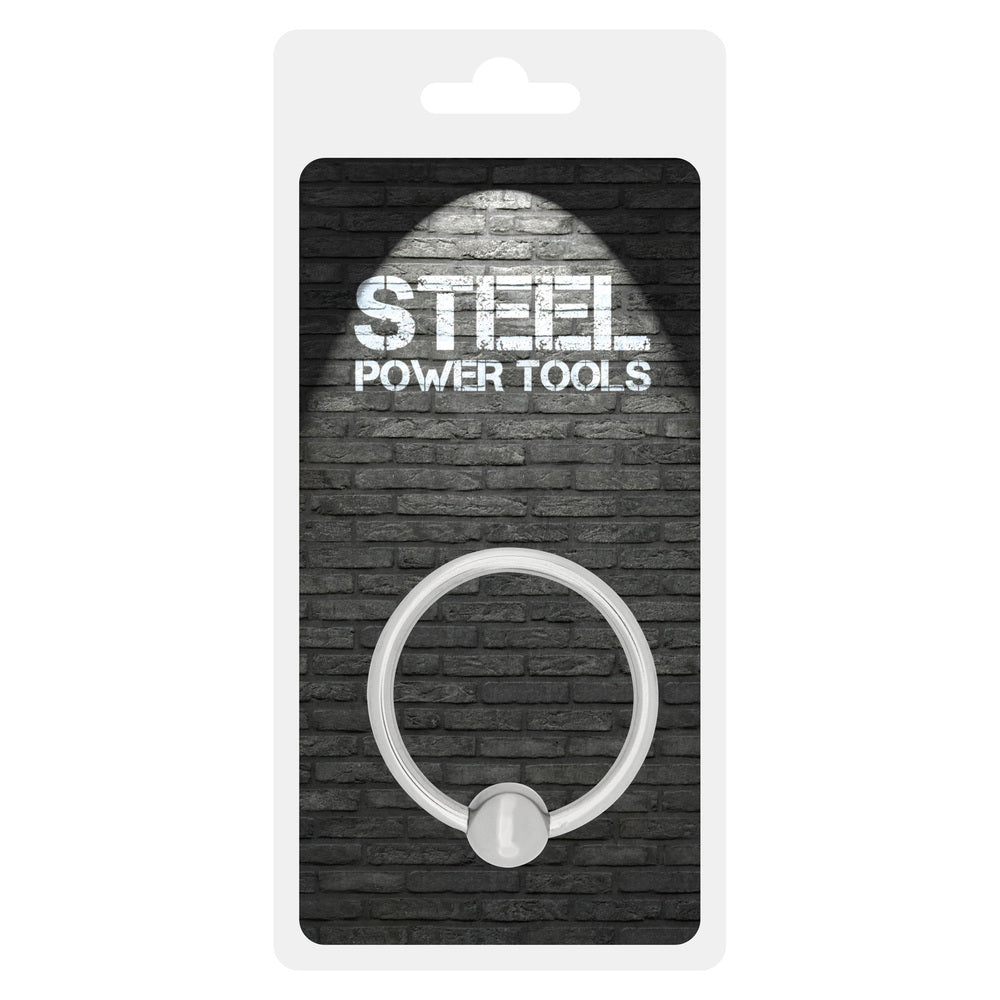Vibrators, Sex Toy Kits and Sex Toys at Cloud9Adults - Steel Power Tools Acorn Penis Ring 30mm - Buy Sex Toys Online