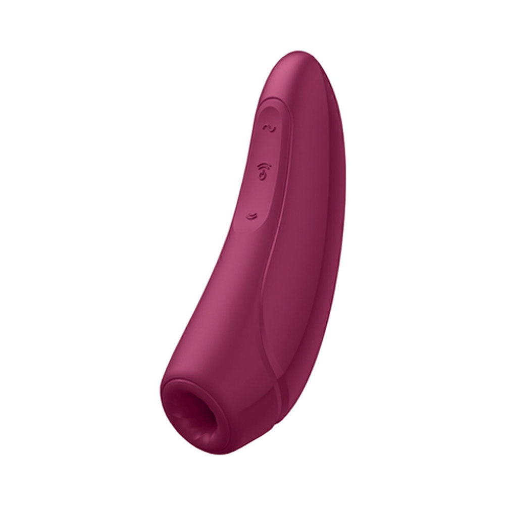 Vibrators, Sex Toy Kits and Sex Toys at Cloud9Adults - Satisfyer App Enabled Curvy 1 Plus Rose Red - Buy Sex Toys Online