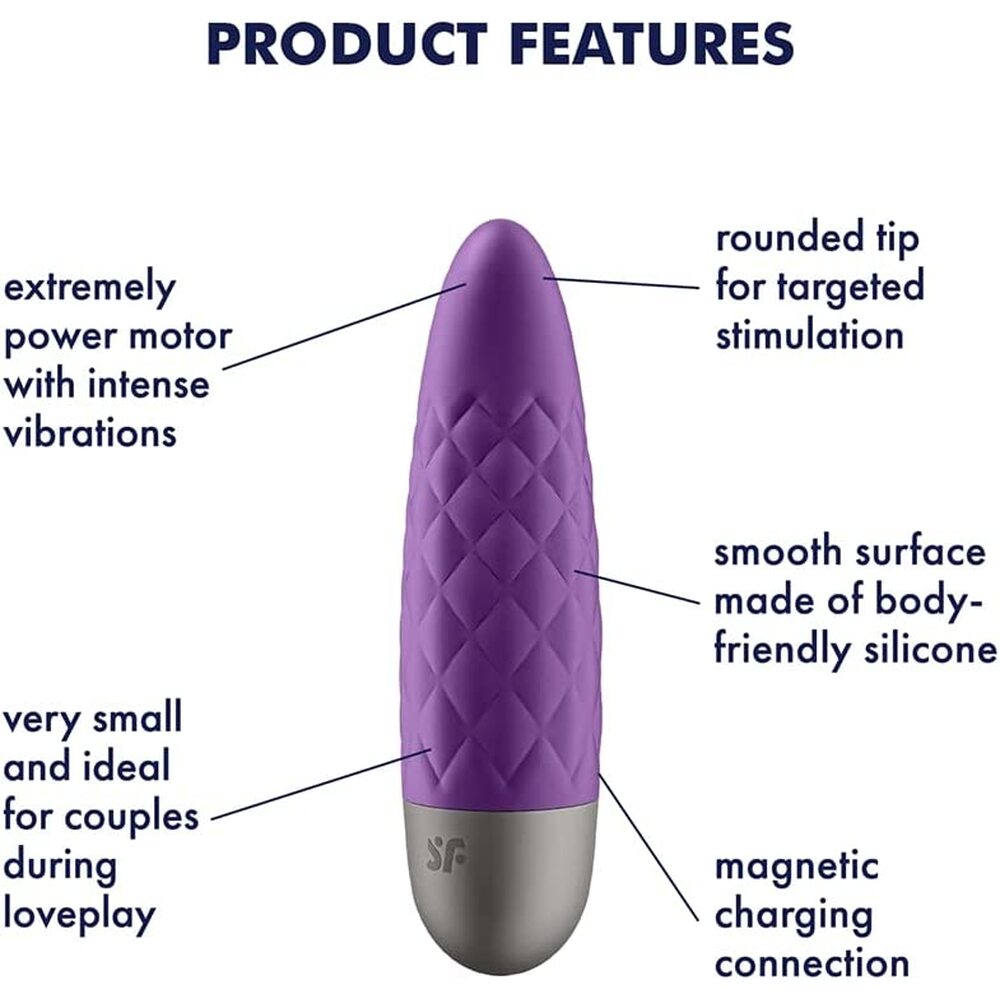 Vibrators, Sex Toy Kits and Sex Toys at Cloud9Adults - Satisfyer Ultra Power Bullet 5 Violet - Buy Sex Toys Online