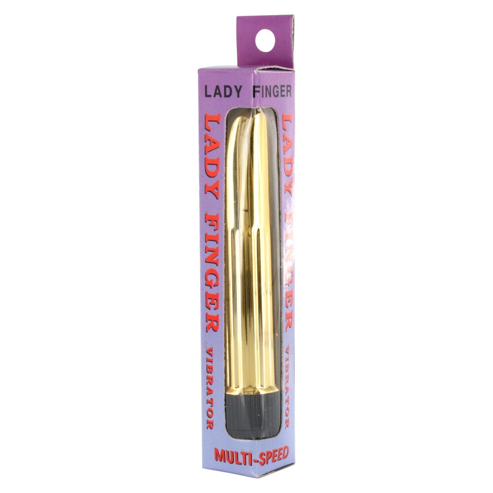 Vibrators, Sex Toy Kits and Sex Toys at Cloud9Adults - Lady Finger Mini Vibrator Gold - Buy Sex Toys Online