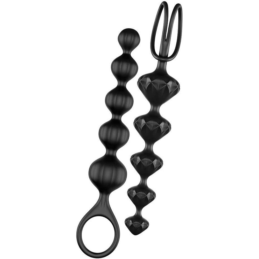 Vibrators, Sex Toy Kits and Sex Toys at Cloud9Adults - Satisfyer Set Of 2 Anal Beads - Buy Sex Toys Online