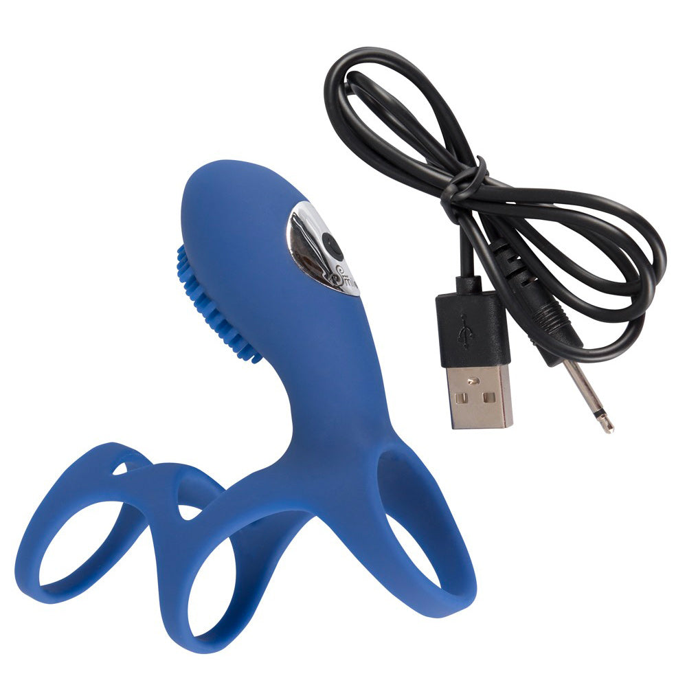 Vibrators, Sex Toy Kits and Sex Toys at Cloud9Adults - Sweet Smile Rechargeable Couples Sleeve - Buy Sex Toys Online