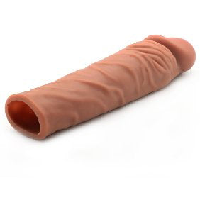 Vibrators, Sex Toy Kits and Sex Toys at Cloud9Adults - Penis Extender 7.4 Inches Flesh Brown - Buy Sex Toys Online